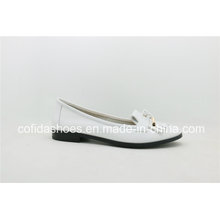 New Fashion Leather Lady Flat Shoes with Charming Design